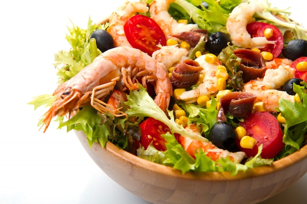 Garnelensalat Premium Fotos