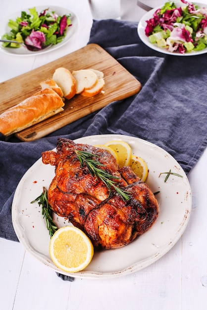 Gebratenes hühnchen | Kostenlose Foto