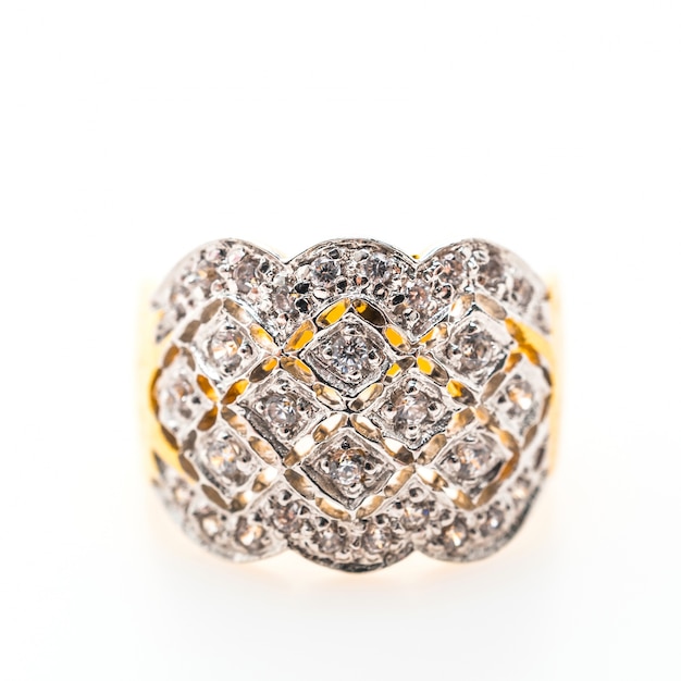 Goldene Accessoire Mit Diamanten 