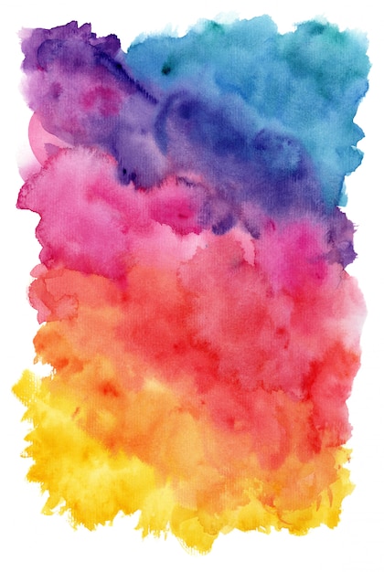Handgemalter aquarellhintergrund Premium Fotos