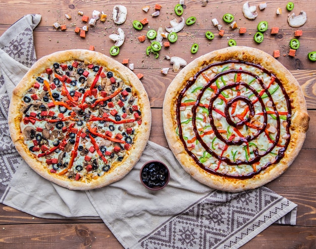 Haufen Essen Zum Mittagessen Kostenlose Foto