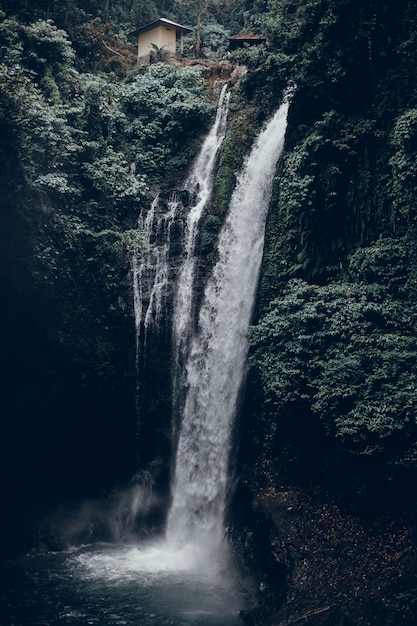 Hintergrund Wasserfall Berg Kostenlose Foto