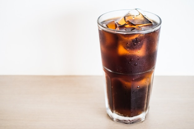 Iced Cola Glas Kostenlose Foto