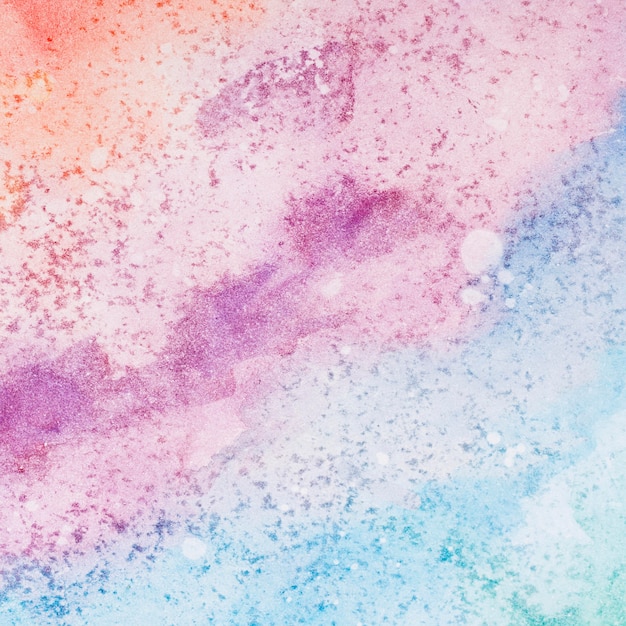 Kalte farben des aquarells malen  abstrakten hintergrund  