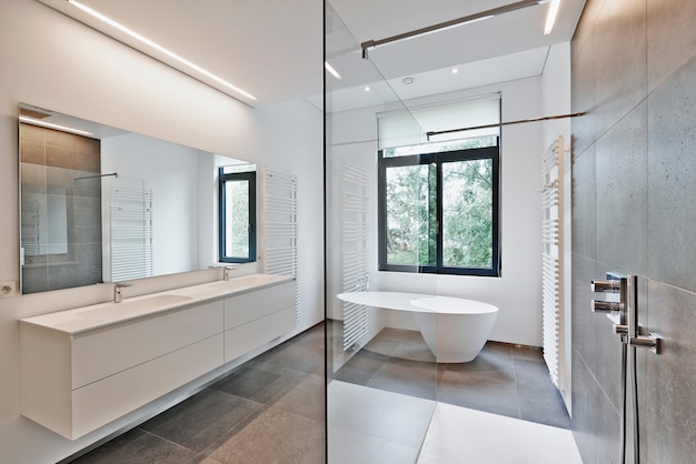 Luxus modernes badezimmer Premium Fotos