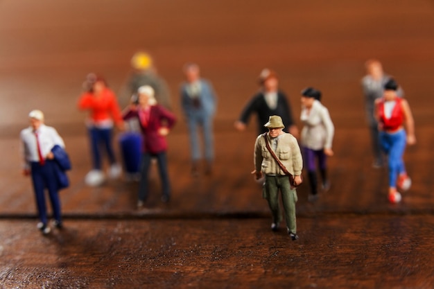 Miniatur Menschen Reisen Kostenlose Foto