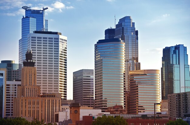 Minneapolis skyline | Download der kostenlosen Fotos