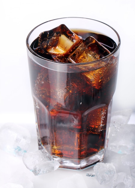 Neues cola im glas Kostenlose Foto