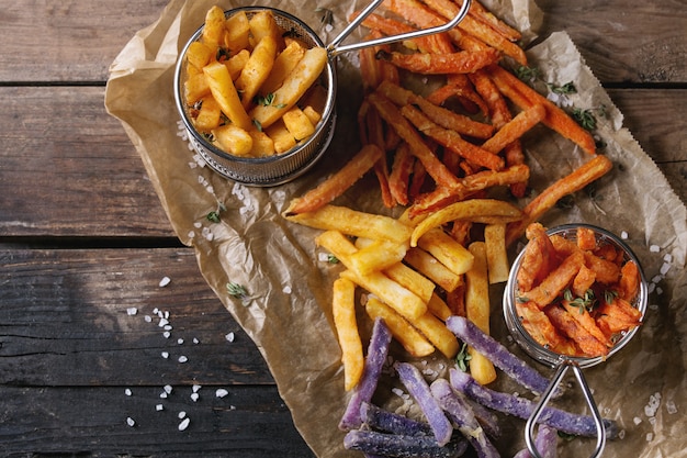 Pommes frites Premium Fotos