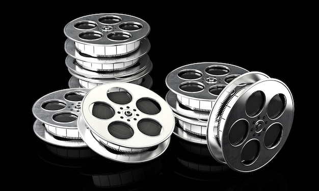 Schindel und filmrolle Premium Fotos