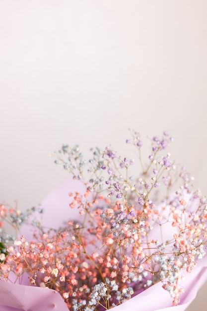 Schone Dekoration Niedliche Kleine Getrocknete Bunte Blumen Tapete Kostenlose Foto