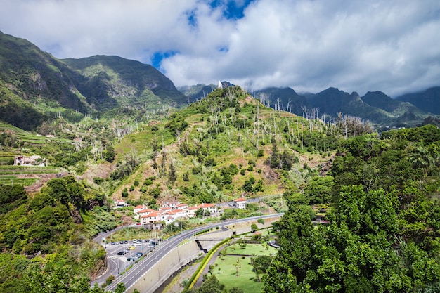 Schönheitslandschaft, madeira Premium Fotos