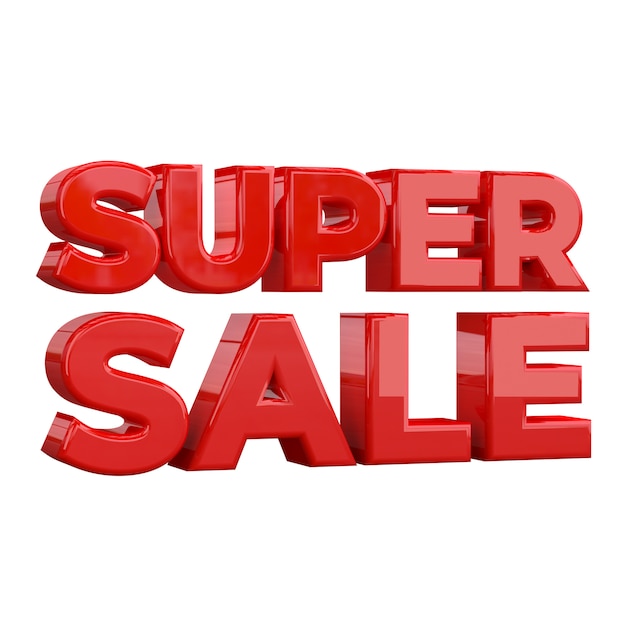 Super sale banner entwurfsvorlage, sonderaktion Premium Fotos