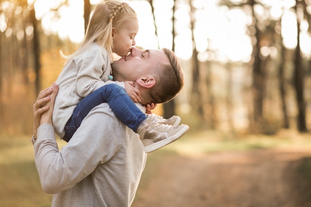 Vater und tochter | Kostenlose Foto
