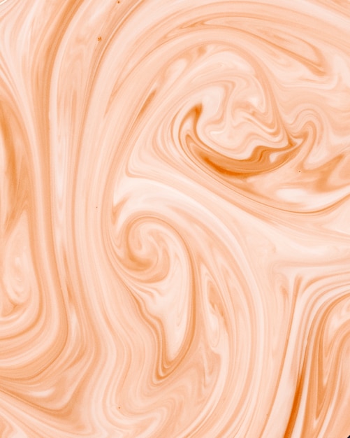 Weisses Und Orange Gewelltes Beschaffenheitsmuster Des Abstrakten Fractal Kostenlose Foto