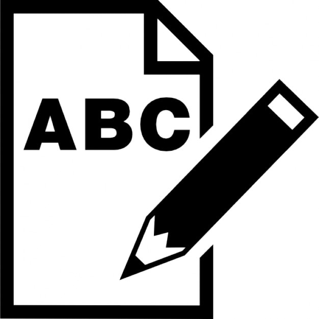 sketch alphabet b pencil a pencil paper on ABC symbol letters interface sheet with