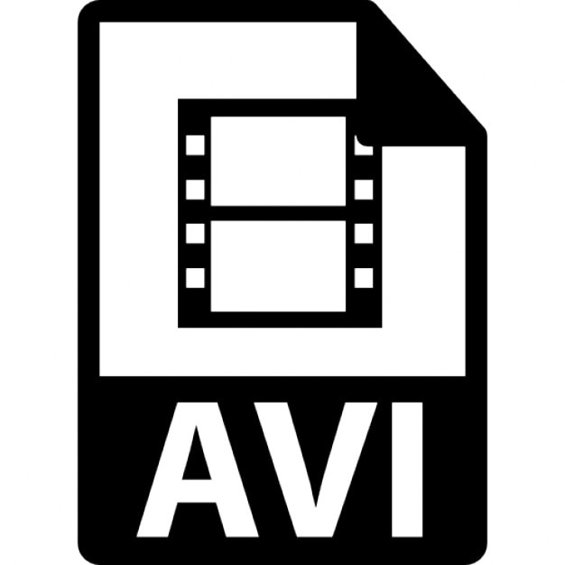 AVI file format variant Icons Free Download