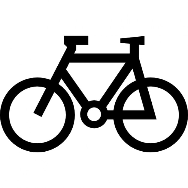 Bicycle Outline Icons 