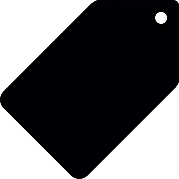 Black tag Icons | Free Download
