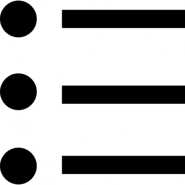 Bullet List Symbol