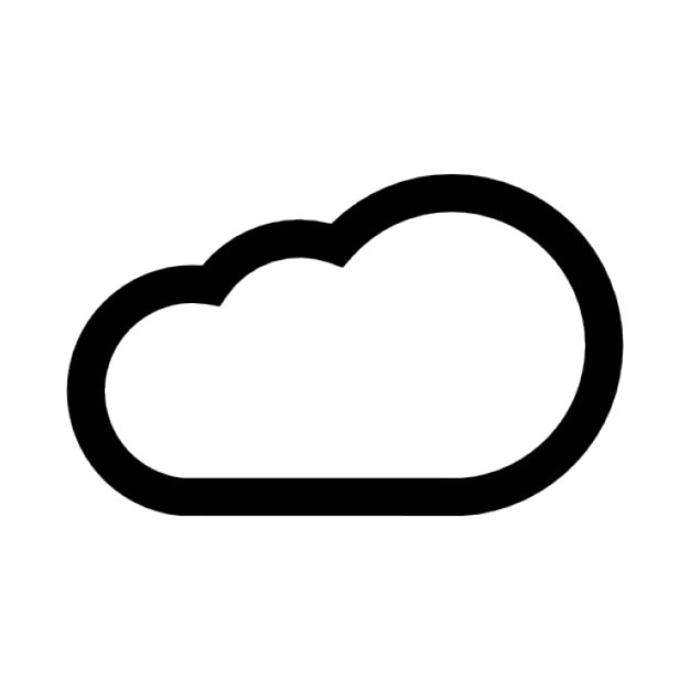 Cloud symbol Icons | Free Download