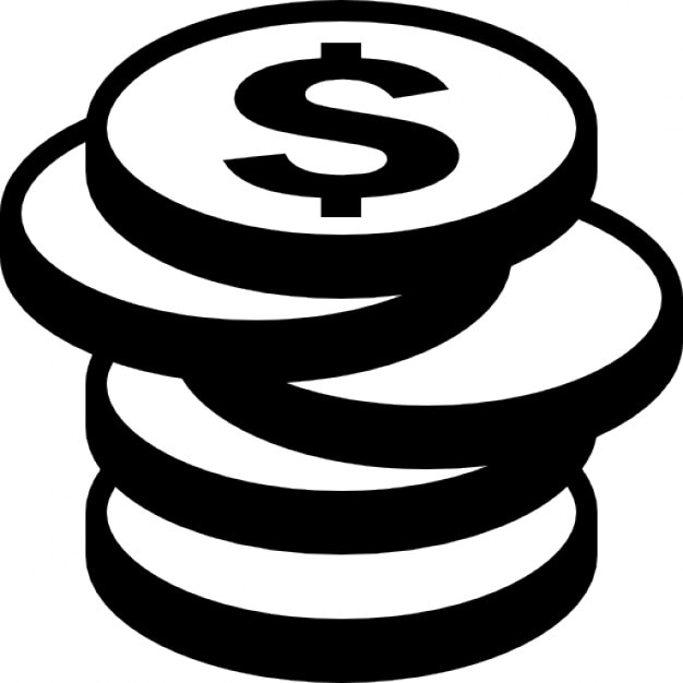 Coins Money Stack Icons Free Download