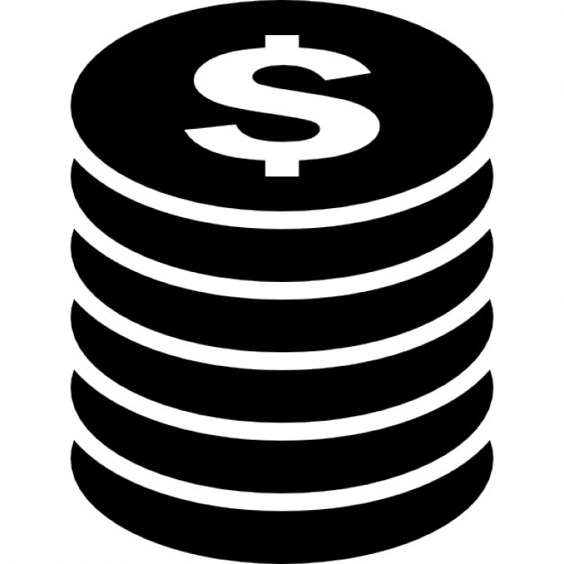Coins money stack Icons | Free Download