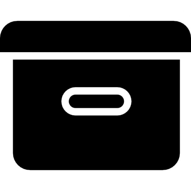 Covered storage box Icons | Free Download