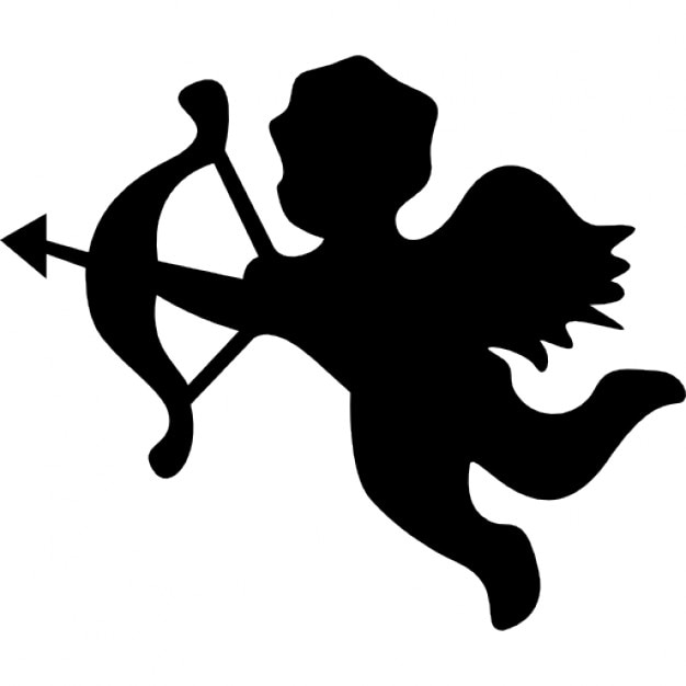 Download Cupid angel silhouette Icons | Free Download