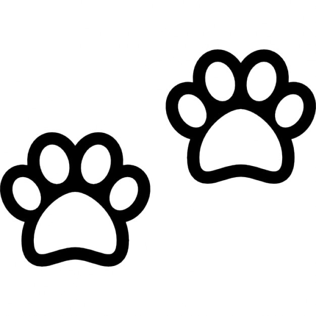 Free Free Paw Print Svg Outline 496 SVG PNG EPS DXF File