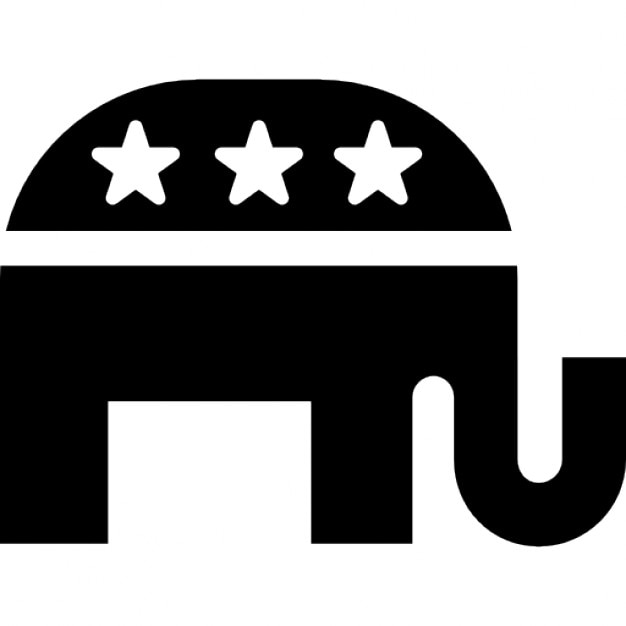 free clipart republican elephant - photo #39
