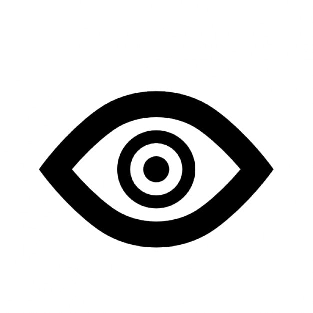 Eye outline Icons | Free Download