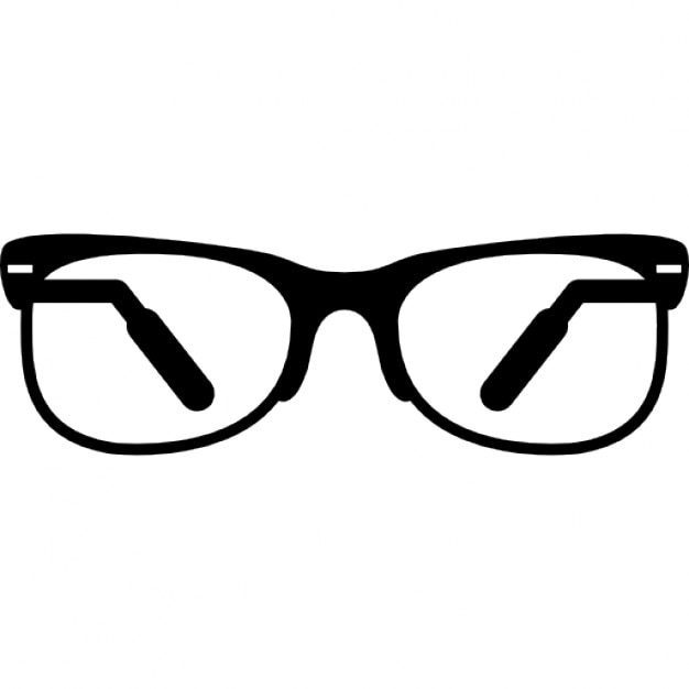 Eyeglasses with half frame Icons | Free Download