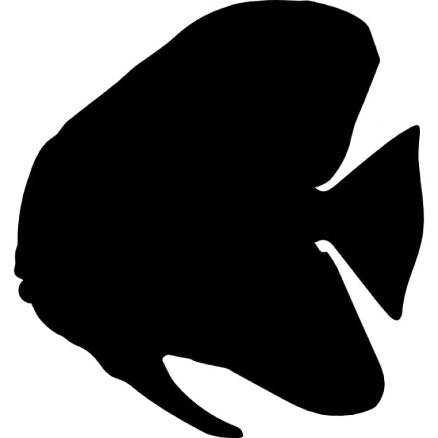 Fish batfish shape Icons | Free Download