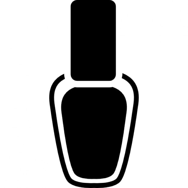 Hand nails painting bottle Icons | Free Download