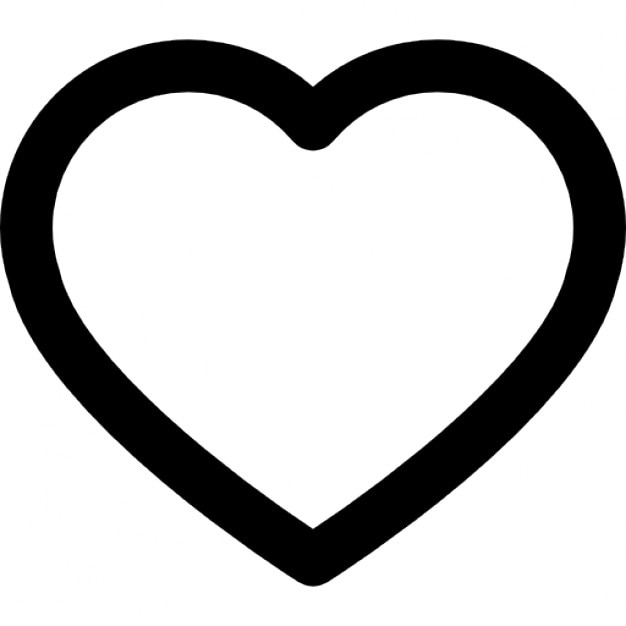 heart outline png