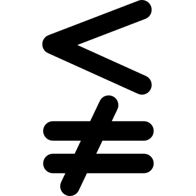 not equal symbol meaning