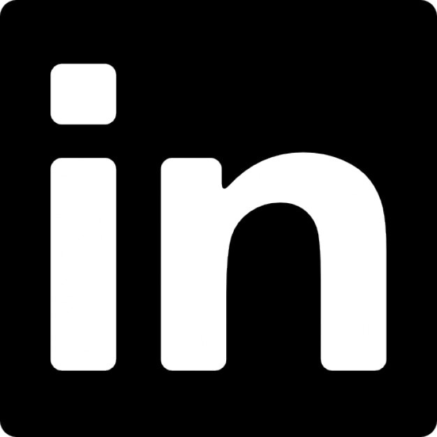 linkedin logo vector