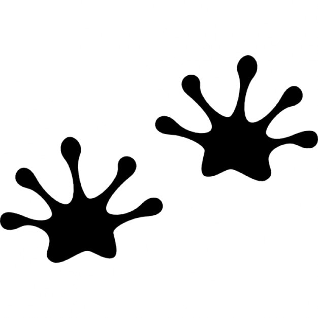 Lizard footprints Icons | Free Download