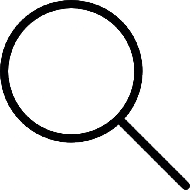 magnifying glass clipart black and white - photo #39