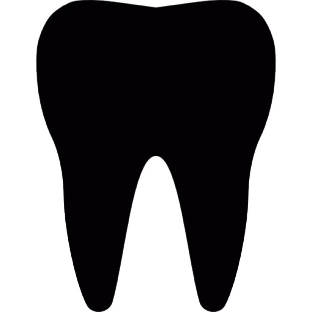 Png File Svg - Tooth Silhouette Clip Art - 860x981 Png Download ...