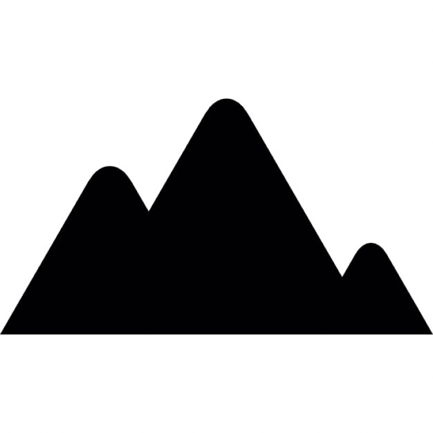 Mountain Icon Black And White mountain summit icons free download