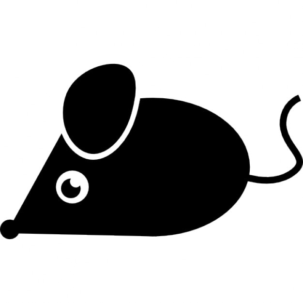 Mouse black animal Icons | Free Download