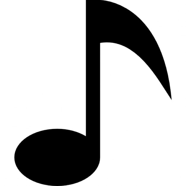 Music note black symbol Icons | Free Download