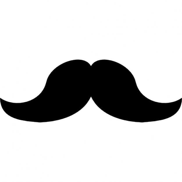 Mustache shape Icons | Free Download