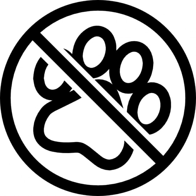 No pets allowed symbol Icons | Free Download