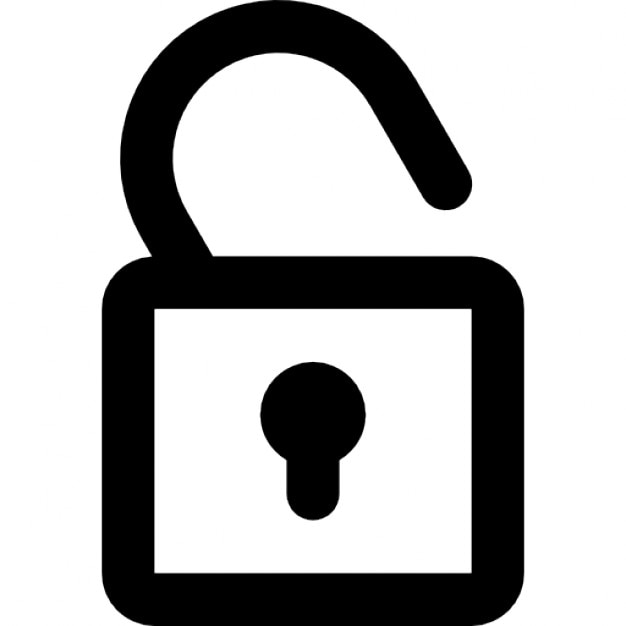 Open lock Icons | Free Download