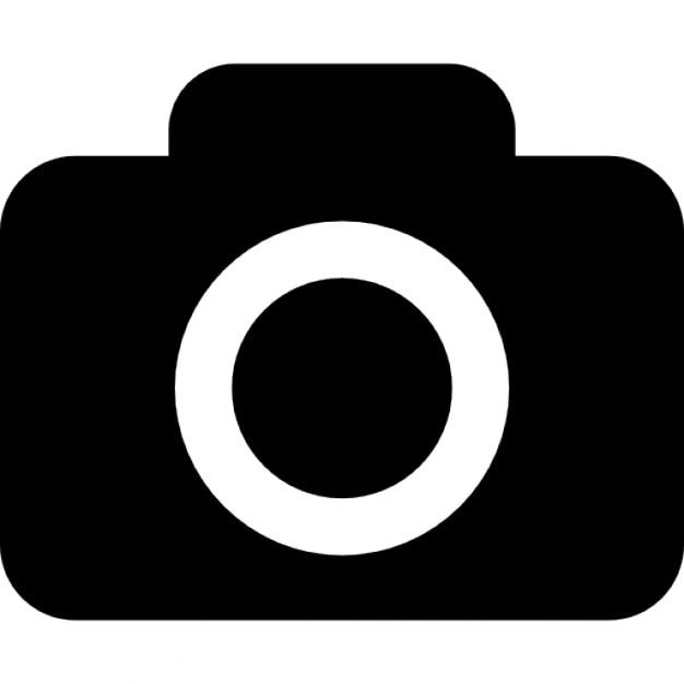 Photo camera interface symbol for button Icons | Free Download