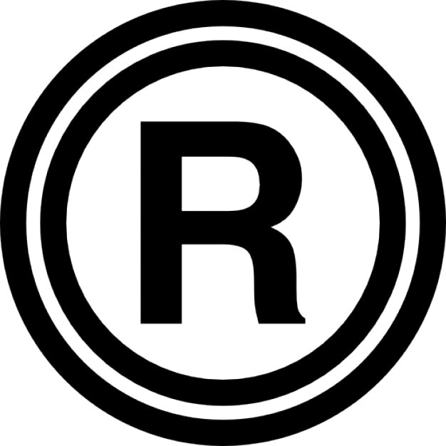 Registered Symbol On Logo