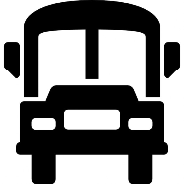 front of bus clipart - photo #13